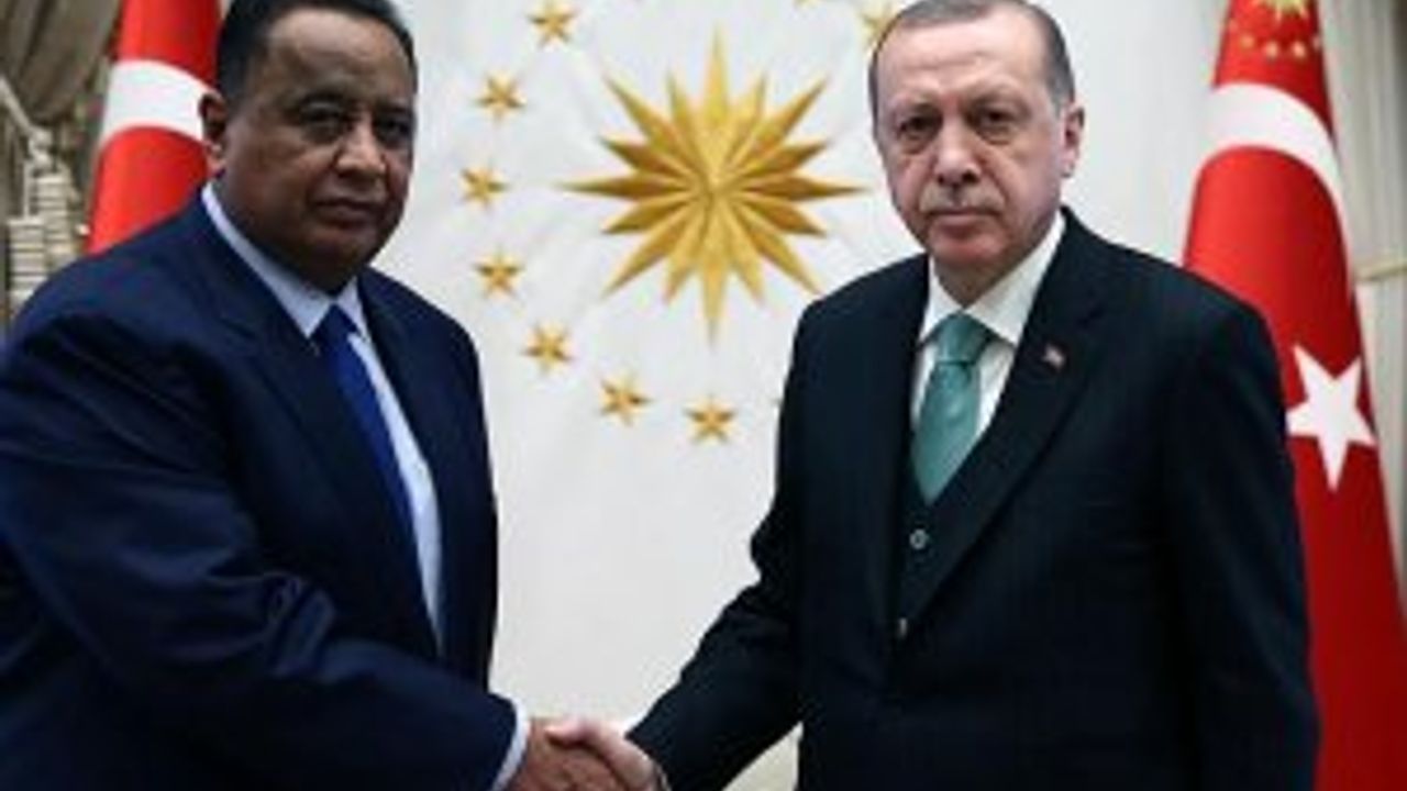 Cumhurbaşkanı Erdoğan, Sudan Dışişleri Bakanı Gandur'u kabul etti