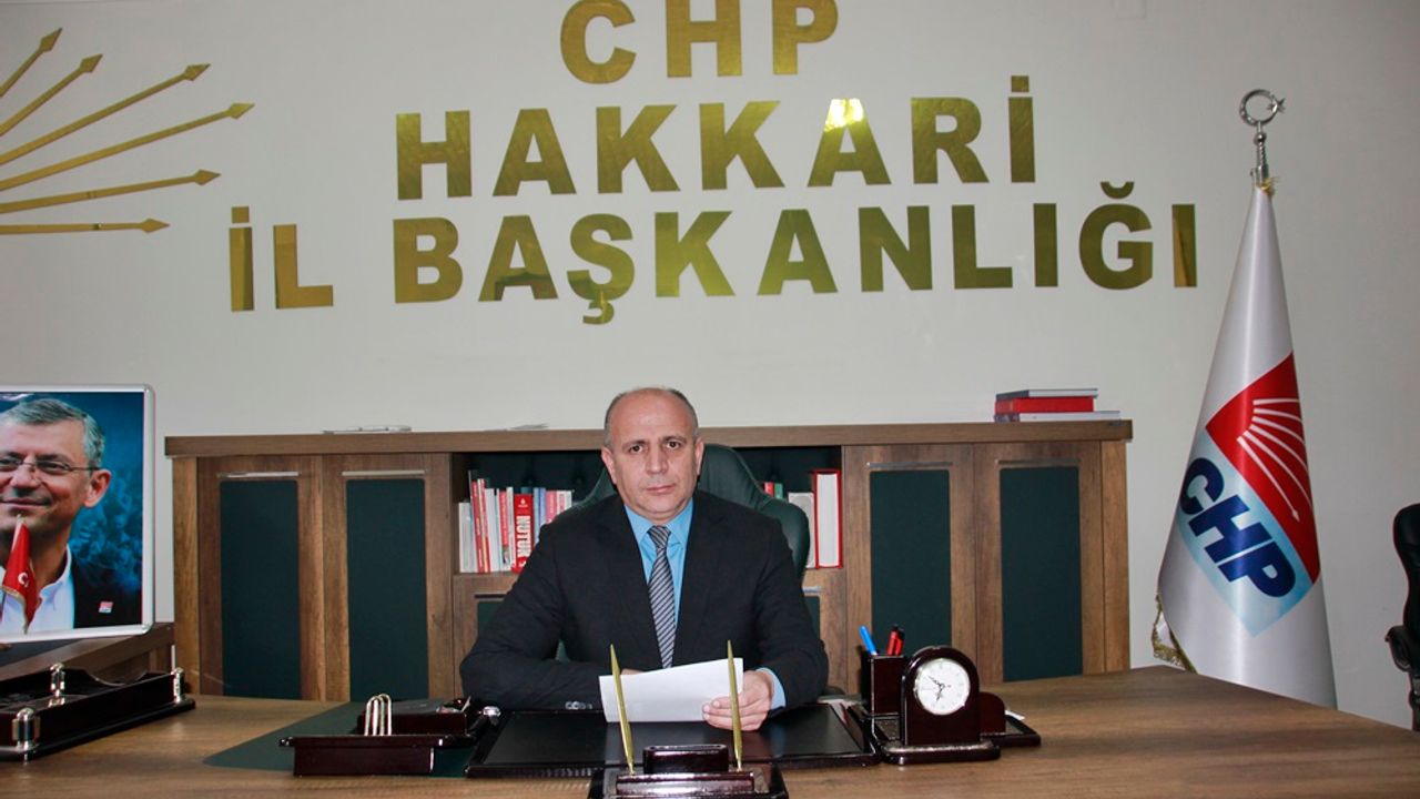 Hakkari CHP İl Başkanı Demir istifa etti