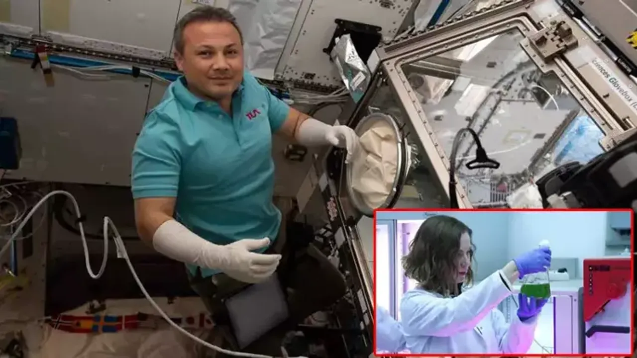 Uzay'a da kadın eli değdi