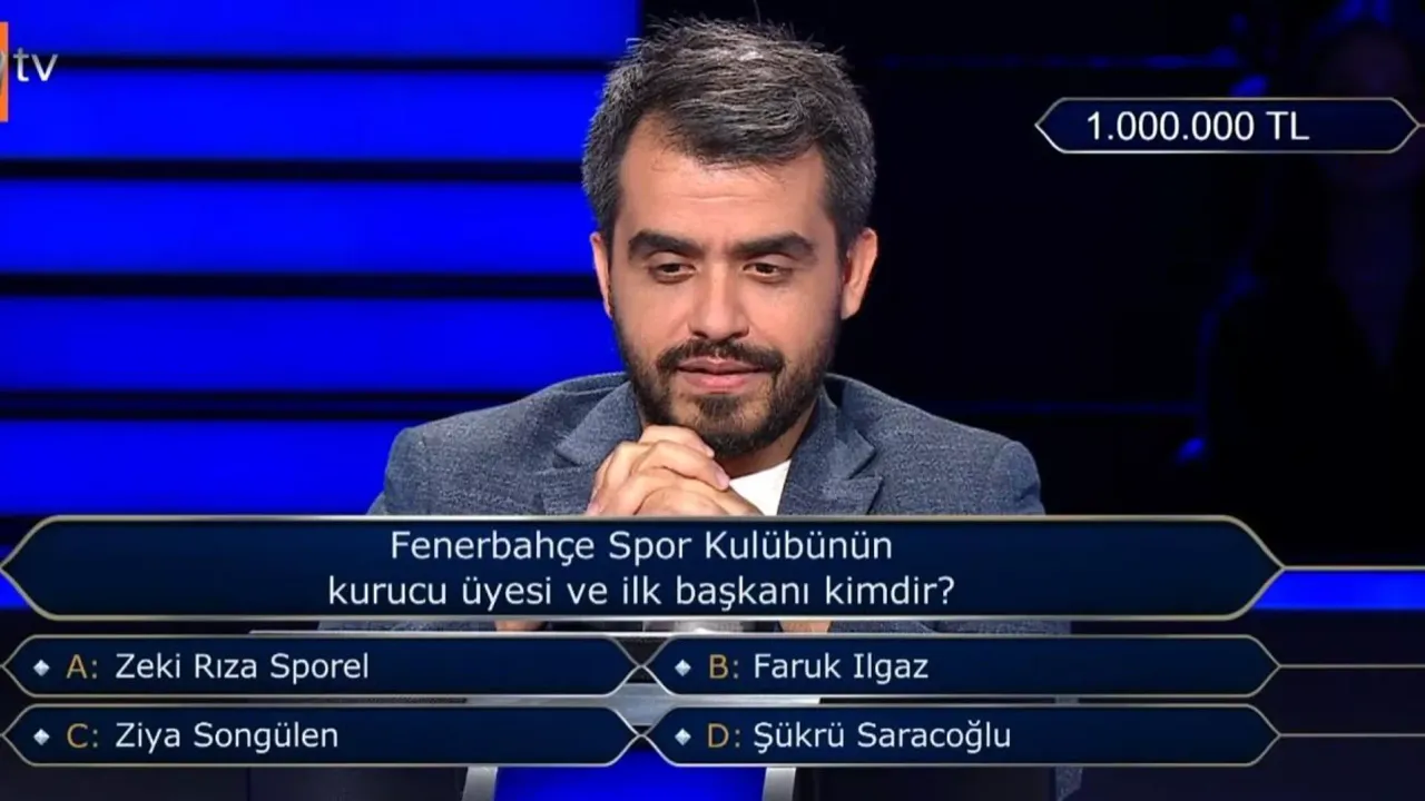 1 milyonluk soruyu açtırdı: İşte o soru!
