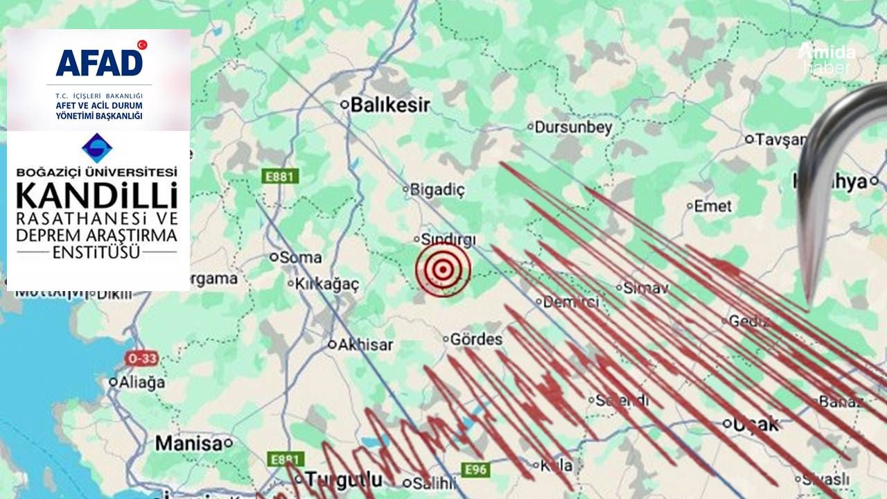 Balıkesir Sındırgı beşik gibi: 60 artçı deprem
