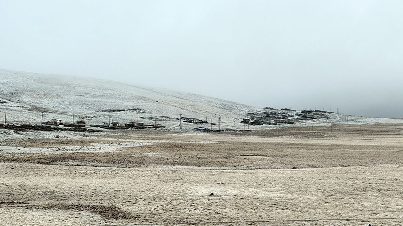 Ardahan'da kar yağışı  etkili oluyor