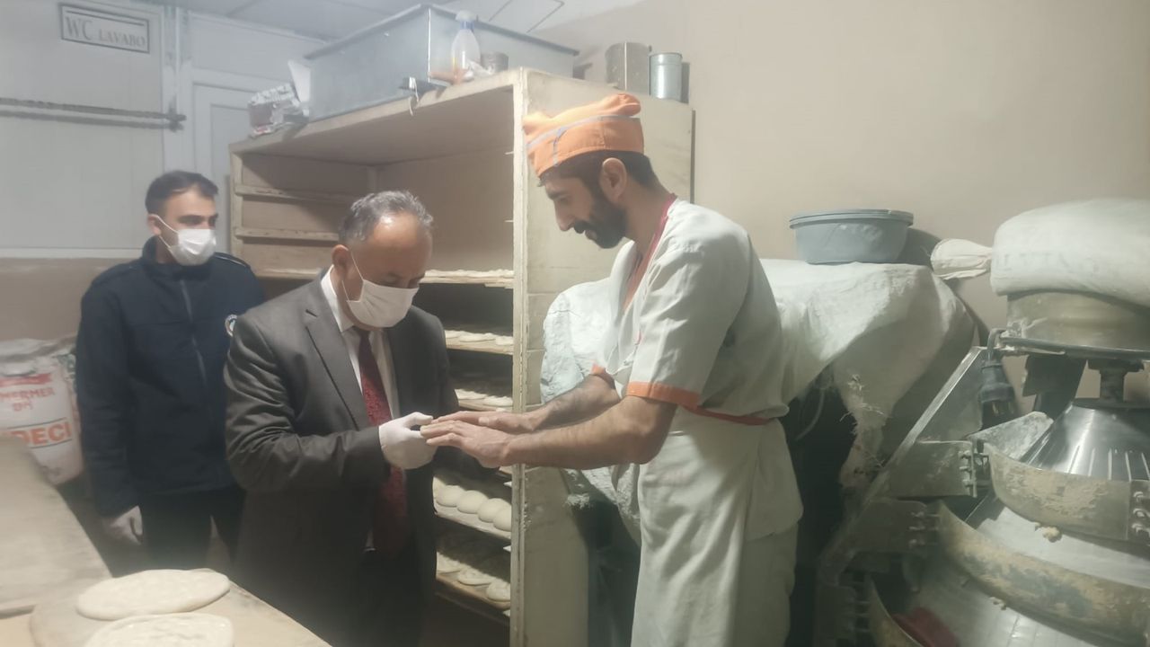Hakkari’de fırınlara sıkı denetim