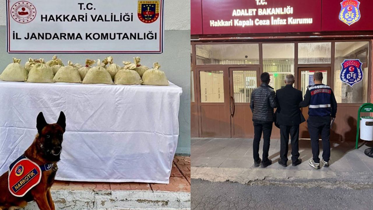 Hakkari’de zehir taciri suç üstü yakalandı