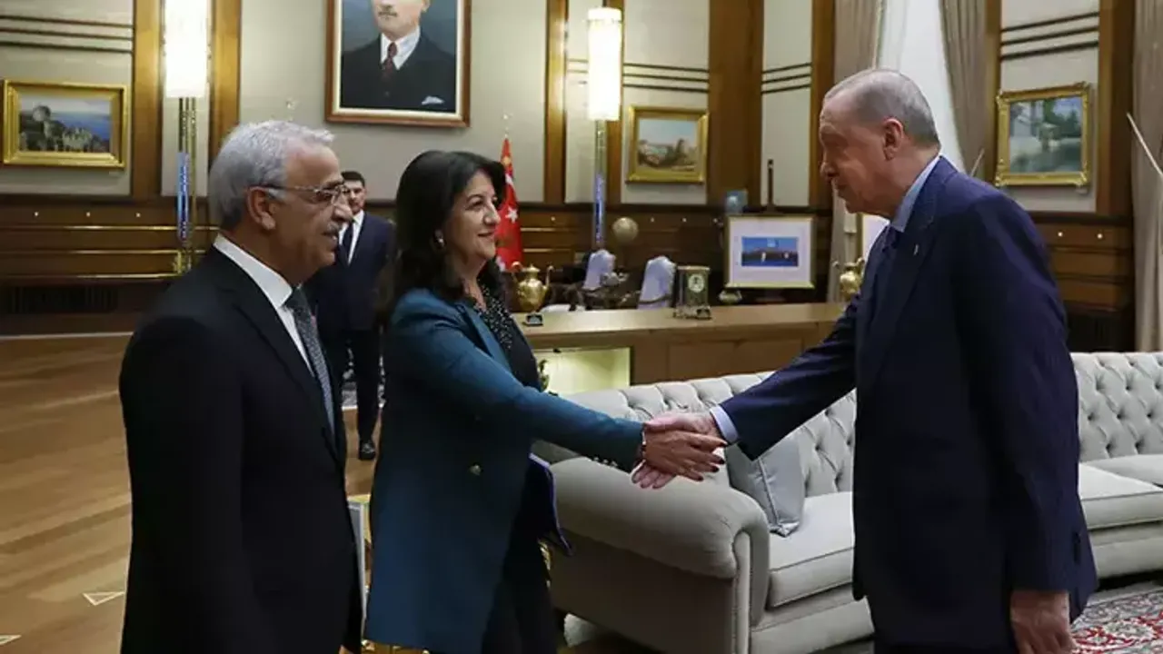 Erdoğan, DEM Parti heyetini kabul etti