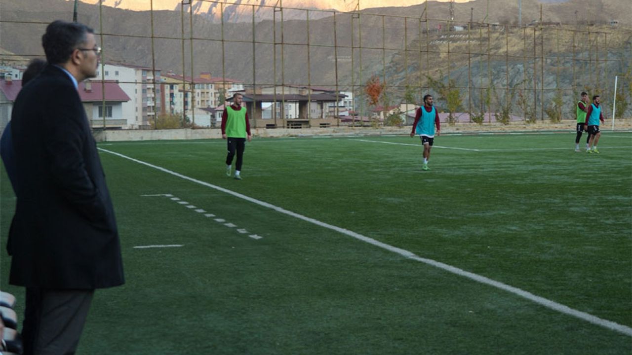 Zapspor Bitlis Spor maçına hazırlanıyor