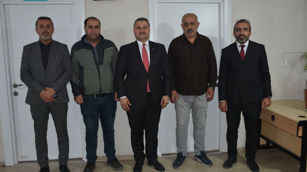 Ak Partili Yıldız'dan gazetemize ziyaret