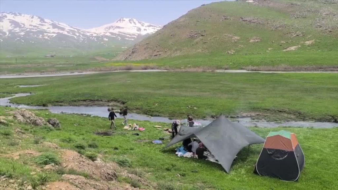 Faraşin Yaylası ziyaretçilerini ağırlıyor