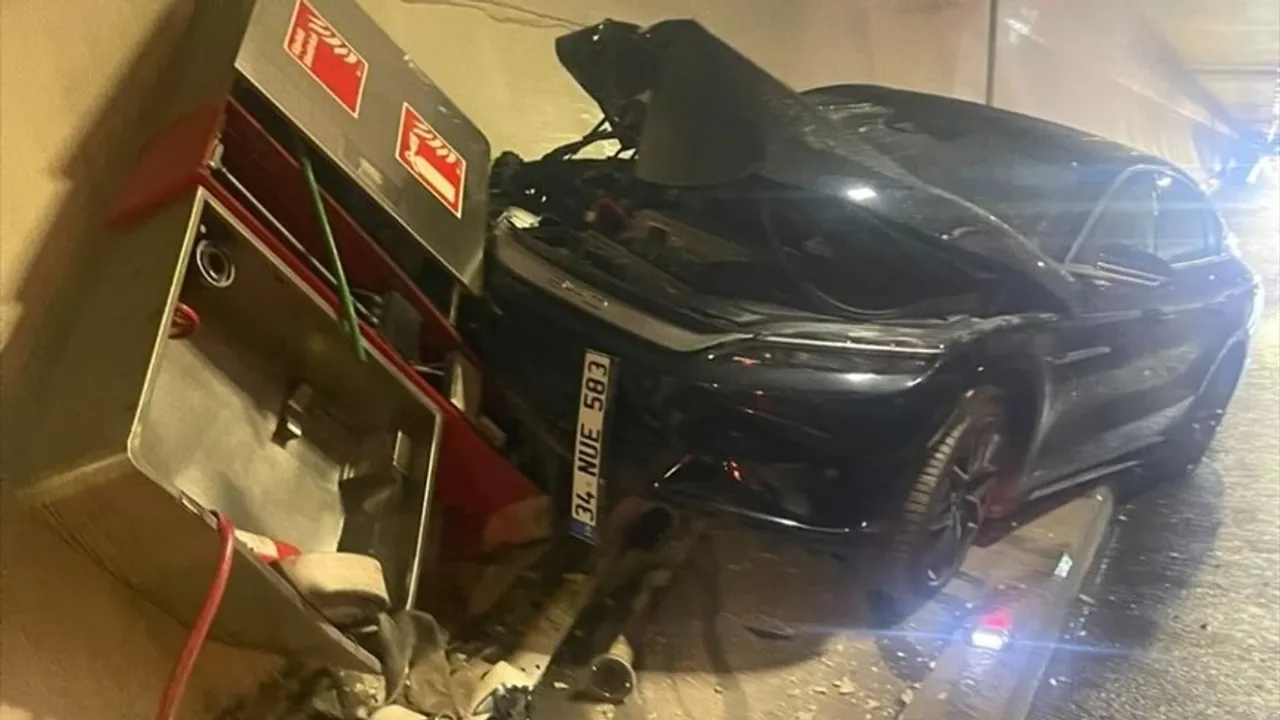 Avrasya Tüneli’nde kaza sonrası açıklama