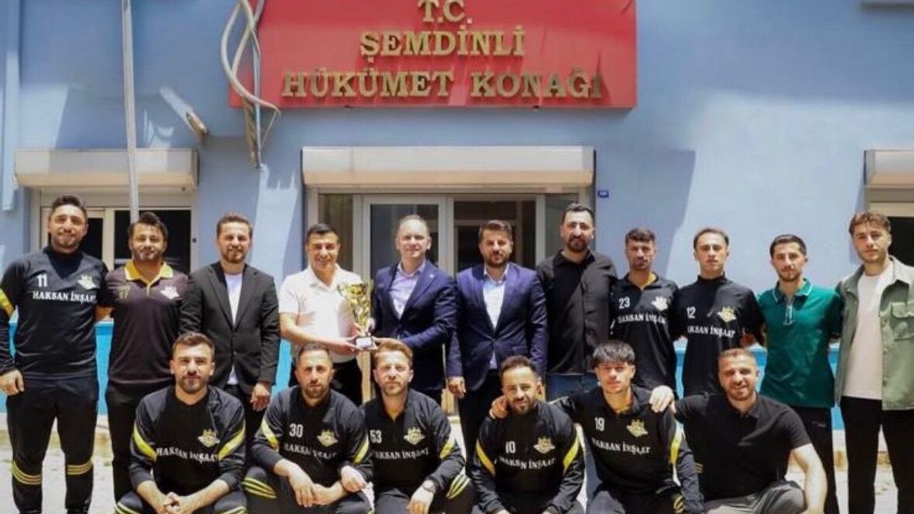 Şampiyon Üzümkıranspor’dan Kaymakam Akpınar’a ziya