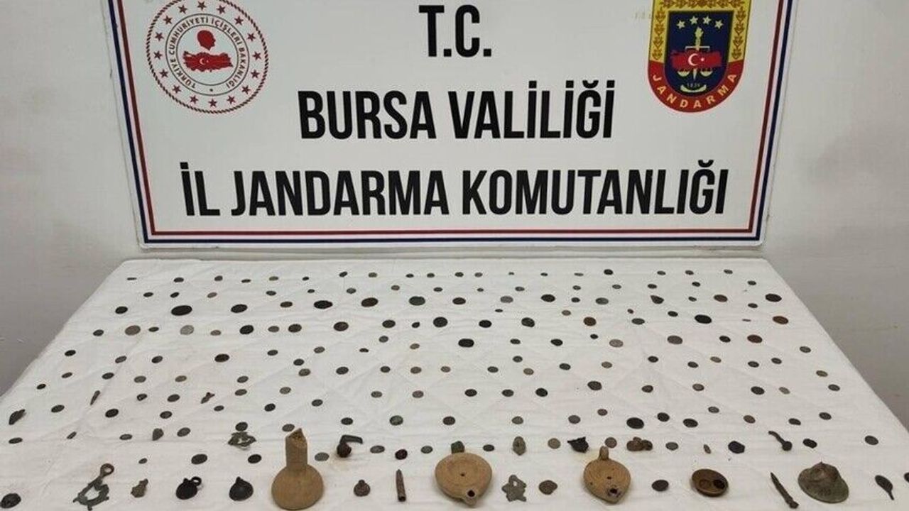 Bursa’da tarihi eser operasyonu