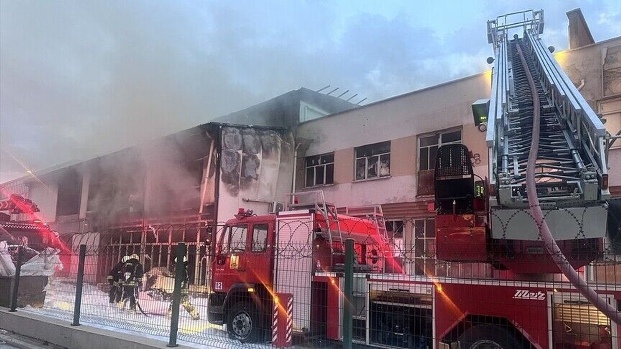 Konya’da itfaiye eri görev başında şehit oldu