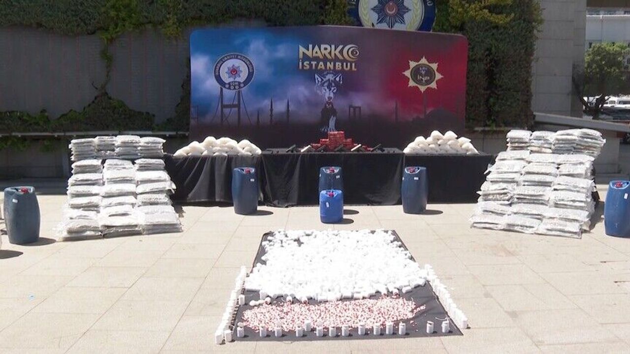 İstanbul’da dev yasaklı madde operasyonu