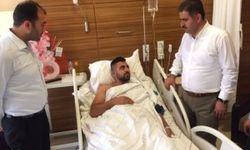 Operasyon Sırasında Ayağı Kırılan Gazi Ameliyat Oldu