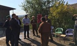 Hakkari ASP'den şehit ailerine ziyaret