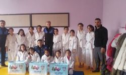 Toplum polisi Judo takımını  ziyareti etti.