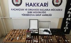 Hakkari'de kaçakçılık operasyonları