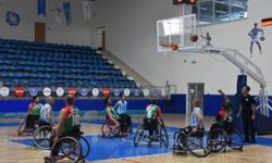 Sümbül Engelli Basketbol Takımı'ndan farklı galibiyet