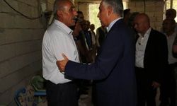 Vali Toprak'tan Şehit Ailesine  taziye ziyareti