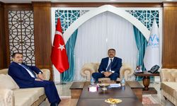 İş İnsanı Zeydan'dan Vali Çelik'e ziyaret