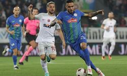 Galatasaray, Çaykur Rizespor deplasmanından lider döndü
