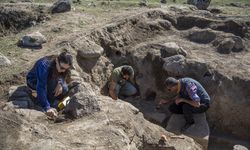 Kazı çalışmasında tapınak ortaya çıktı