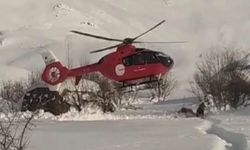 Ambulans helikopter 7 aylık bebek için havalandı
