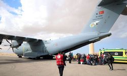 155 Filistinli uçakla Türkiye’ye getirildi