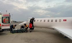 Şırnak’ta ambulans uçak hasta yaşlı kadın için havalandı