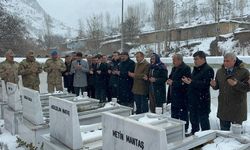 Van'daki çığ faciasında hayatını kaybedenler anıldı