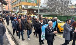 İliç'teki maden ocağının kapatılması için yürüdüler