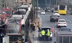 İstanbul'da 1 kişi tramvay altında kaldı, seferler yapılamıyor