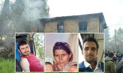 Evde çıkan yangında anne ve 2 oğlu hayatını kaybetti