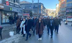 Dem Parti adaylarından esnaf ziyareti