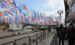 Hakkari'de Erdoğan'ın gelişi öncesi hazırlıklar tamamlandı