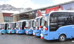 Hakkari Belediyesi altı yeni aracı hizmete aldı