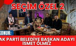 Belediye Başkan Adayı Ölmez gazetecilerin sorularını yanıtladı