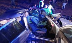 Konya'da iki otomobilin çarpıştığı kazada 4 kişi öldü