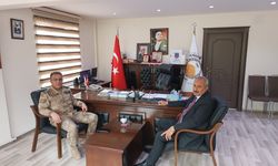 İl Jandarma Komutanı Çarıkcıoğlu'dan  Durankaya Beldesine ziyaret