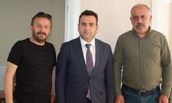 Başkan Dinç'ten gazetemize ziyaret