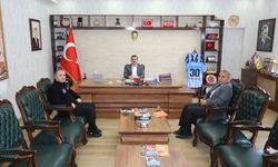 Başkan Aydoğdu'dan Kaymakam Kumcu'ya ziyaret