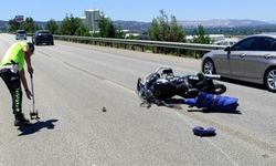 Motosiklet kazasında koca öldü, eşi yaralı