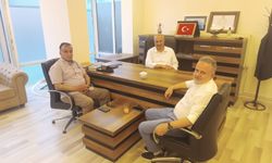 Gazeteci Kızılkaya'dan Başkan Demirci'ye ziyaret