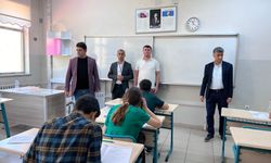 Hakkarili öğrenciler LGS'de ter döktü