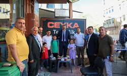 Hakkari Valisi Ali Çelik esnafı ziyaret etti