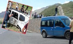 Hakkari-Van kara yolunda kaza: 3 yaralı