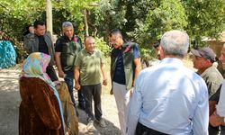 Vali Çelik'ten çiftçilere ziyaret