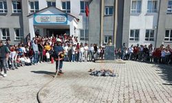 Hakkari'de  yangın tatbikatı