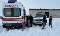 Hakkari'de hasta adamın imdadına UMKE ekibi yetişti