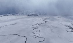 Hakkari Nehil Deresi'ndeki menderesler görüntülendi